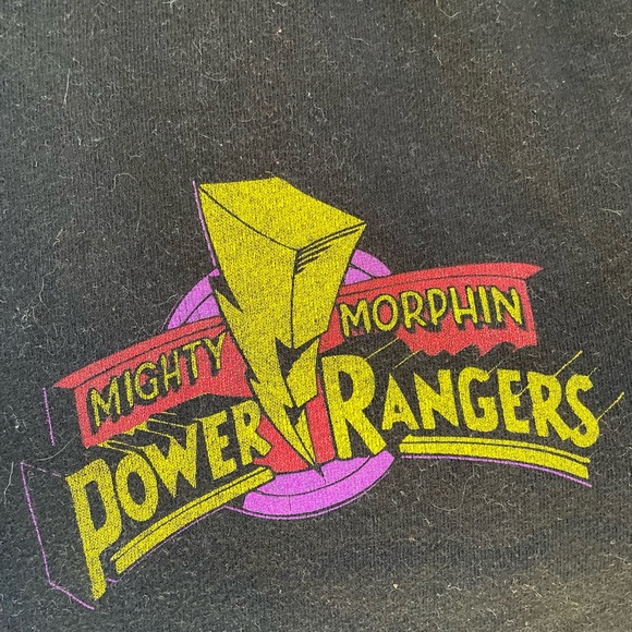 90s vintage power rangers mighty morphin full zip hoodie super legends men’s - Picture 6 of 7